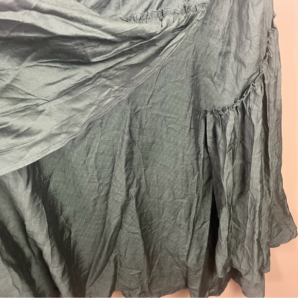 Scarlet Darkness Green Maxi Skirt Renaissance Women's XL - Picture 9 of 12